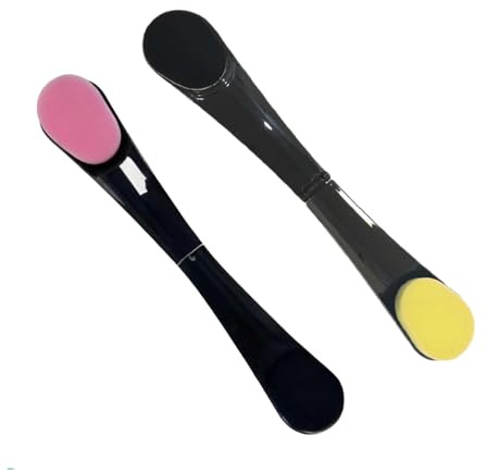 2 Stück Rücken Eincremehilfe,Faltbarer Eincremehilfe Für Rücken,Rückeneincremer Hilfe Wiederverwendbar Rückeneincremhilfe,Rückencremer Eincremehilfe,Bräunungs Self Tanner Brush Für (Pink + Yellow)