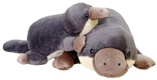 Riesiges Plüsch-Schnabeltier, supersanfte Haptik, hautschmeichelnd und bequem, Geschenk für Jungen und Mädchen, als Deko für Zuhause, in drei Größen erhältlich (70 cm / 90 cm / 110 cm) (70cm)