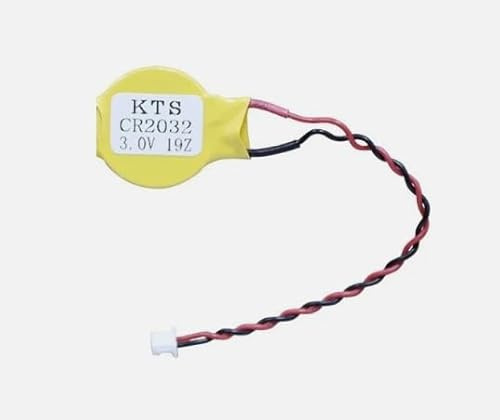 CMOS Batterien BIOS CR 2032 3V mit Kabel und 2 poligen Stecker PC