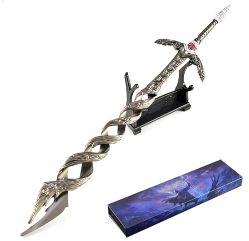 Elden Ring Fanartikel, 11,8 Zoll Mit Display-Ständer, Schreibtisch-Display, Modell-Ornament, Geschenkbox for Gamer Und RPG-Fans