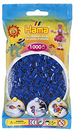 Hama- Cuentas de Planchar, Multicolor, 17 cm (207-08)