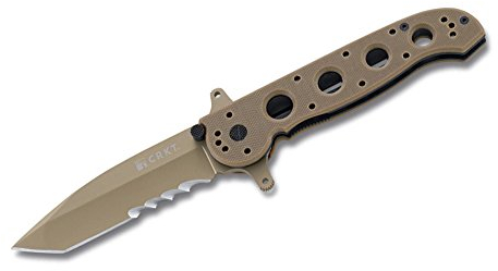 Columbia River Knife & Tool Taschenmesser M16-14DSFG - Navaja, color marrón
