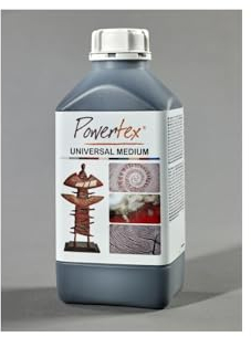 Unbekannt POW0212 Textilfarben Powertex Black 1000g, 1.000 g