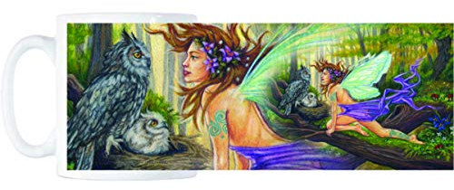 Pacific Giftware Tasse - Visit at Owls Nest - Jane Starr Weils