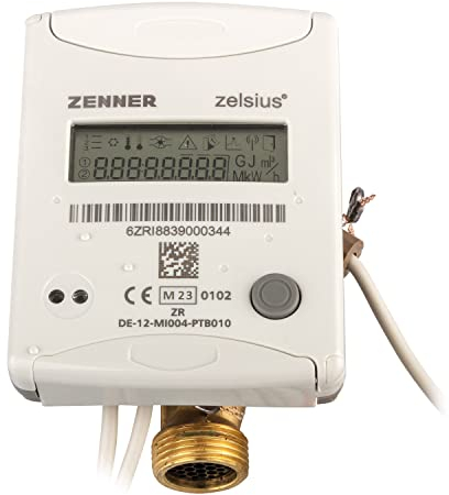 Wärmezähler Zelsius QN 0,6 ISF Ausführung 110 mm / 3/4 Zoll Anschluss Eichung 2025