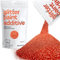 Hemway Glitter Paint Additive - Red Holographic | Microfine Metallic Flakes for Adding Sparkle to Paints & Wood Varnish | Add to Emulsion, Acrylic & Latex for Indoor Sparkly Walls | 100 g