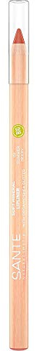 Sante Naturkosmetik Soft Mineral Lipliner 02 Summer Berry, Lippenkonturenstift, Samtweiche Textur, 1, 14g