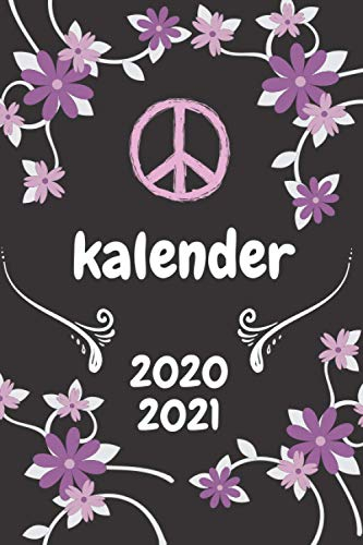 Schülerkalender [Dark Flower] 2020/2021: Schülerkalender 300 seiten / Terminplaner 12 Monate / Sep 20 - Aug. 21/ Terminkalender, Wochenplaner, Wochenkalender / dunkle Blumen