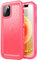 SPORTLINK for iPhone 12/12 Pro Waterproof Case - Shockproof Heavy Duty Front and Back Cover with [Built in Screen/Camera Protector] 360 Full Body Protective [Dustproof][IP68 Underwater]-Pink