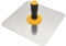 yusheng Aluminium Plastering Hawk with Soft Grip Handle, Plaster Mortar Board Holder Finishing Plastering Tool for Cement, Mortar, Drywall (11.8x11.8)