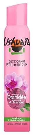 USHUAIA - Deodorant Atomiseur Orchidee 200Ml - le Lot De 3