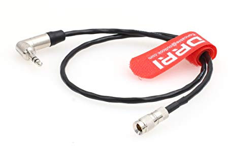 DRRI UltraSync ONE DIN 1.0/2.3 ad angolo retto 3,5 mm mini jack timecode cavo (cavo Din dritto)