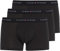 Tommy Hilfiger Boxer Homme Lot de 3 Slip Homme Sous-Vêtement, Noir (Black/Black/Black), L