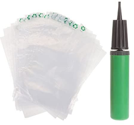 NUOBESTY 1set Inflatable Air Pouches for Shipping and Packaging Cushioning Pump Crash Design for Fragile Items Random Colors Compact and Lightweight Fillers for Safe Transport