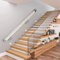 Handlauf Handläufe Geländer Treppen Transparenter Handlauf Für Dachbodentreppen, Acryl-Treppengeländer Mit Beschlägen, Outdoor Wandmontage Baluster Für Behinderte Ältere Kinder Sicherheit ( Size : 420