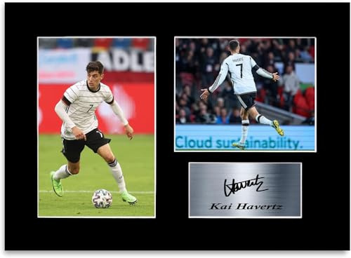 Kai Havertz Signiertes Foto Halterung für Fotodisplays A4 Plakate Poster