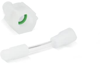 Errecom Adapter 5/16 SAE (grüner O-Ring) für Systeme mit Kältemittel R410a, R32 + Flexschlauch zum Einbringen von Additiven in Klima- und Kälteanlagen