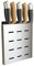 ANIIC Ceppo Coltelli da Cucina Portacoltelli in Acciaio Inossidabile Portacoltelli da Cucina Portacoltelli A Parete Scaffale Portacoltelli Porta Coltelli Cucina Portacoltelli da Cucina