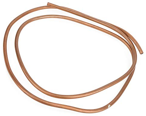 Tube en Cuivre Souple de 2 M, Tube de Bobine Souple OD 8 Mm ID 6 Mm C1100 T2, Tuyau de Bobine Souple pour Réfrigérateur Congélateur Climatiseur