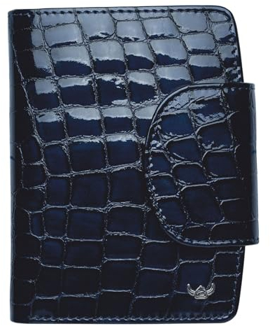 Golden Head Cayenne RFID Protect Billfold Coin Wallet Nightblue