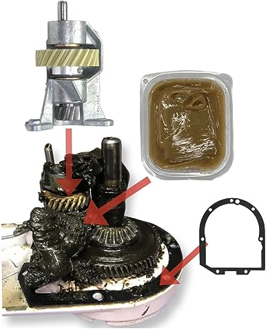 Welikekitchen Getriebe Reparaturset für KitchenAid Küchenmaschinen Ersatzteil- und Wartungsset