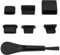 VGOL 61pcs Kit de Cache-poussière de Port USB pour Cache-Ports USB-A Femelle Et Mâle, Cache-Ports Femelle Et Mâle de Type C, Cache-Port Micro USB Femelle, Cache-Port HDMI, Noir