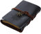 Retro Vintage Leder gebundene leere Seiten Journal Tagebuch Notizblock Notizbuch (Schwarz) SMode