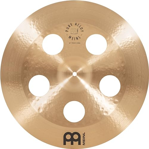 Meinl Cymbals Pure Alloy Traditional 45.7 cm Trash China — Made in Germany, 2 Jahre Garantie (PA18TRCH)