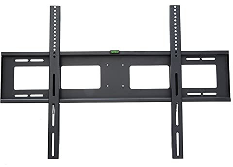 Floor TV Stand Fixed TV Wall Mount Bracket Wall-mounted TV Stand with Spirit Level and Anti-drop Baffle Suitable for Most 60-100 Inch TVs Up to VESA 900x600mm Height Adjustable Tall TV Stand