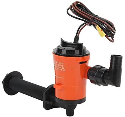 Livewell Pump Bait Tank Aerator High Flow for Marine Fishing