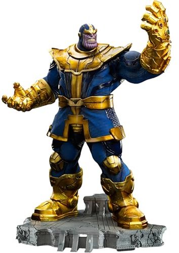Iron Studios Statue Art Scale 1/10 Thanos Infinity Gauntlet Diorama Marvel 30,3 cm