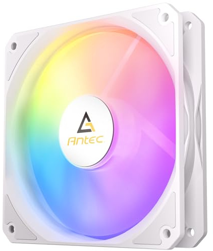 ANTEC P12R PWM ARGB REVERSE Fan Ventilateur de boîtier PC, blanc