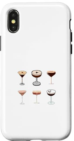 Espresso Martini Glasses Bachelorette Party Girls Weekend Case for iPhone X/XS