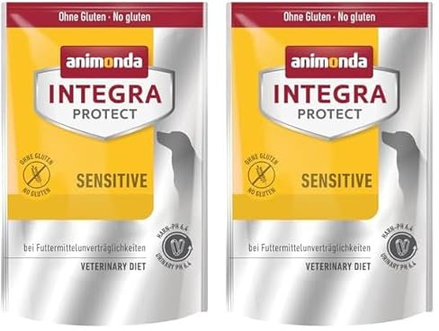Integra Protect Hundefutter Sensitive (1 x 700g), von Veterinären empfohlen, Hochwertiges Ergänzungs Trockenfutter von animonda für Erwachsene Hunde bei Futtermittelallergie (Packung mit 2)