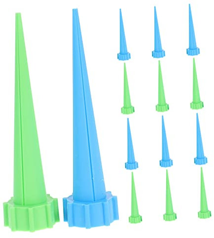 Garneck 16 Stück Bewässerungsspikes Für Pflanzen – Automatische Pflanzenbewässerung Für Flaschen - Ideal Für Urlaub Und Gartenpflege - Praktische Tropfbewässerung in Zufälliger Farbe
