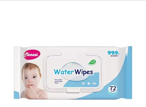 Baby Wipes Multipack of 18, 99.9% Water Based Natural Wet Wipes for Sensitive Skin, Fragrance Free to Clean and Protect, Multipack Baby Wipe- (1296 Count (Pack of 18))