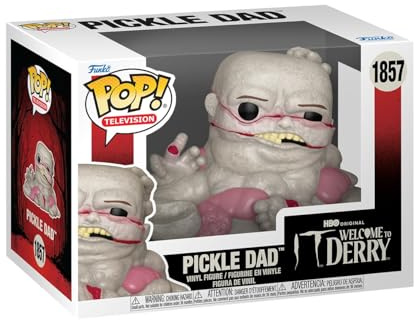 Funko POP! TV: IT - Welcome to Derry - Pickle Dad | Offizieller Fanartikel und Merch - Vinyl Sammelfigur als Regal Deko - Geschenkidee zum Geburtstag für Fans und Sammler