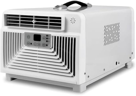 Climatiseur Sans Unité Extérieure 3 en 1 Refroidisseur D'air Avec Panneau De Commande Et Télécommande Minuterie De 1 À 12 H Zone De Couverture : 6 M² 220 V(110v)