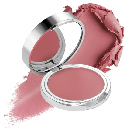 Rodial Cream Blush Silky, Blendable Cream Formula, Hydrating & Buildable Blush for Natural Glow, Dewy or Matte Finish, Suitable for All Skin Types, Long-Lasting (Cashmere Pink)
