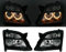 AD Tuning 960666 Angel Eyes Scheinwerfer Set (2-teilig), Klarglas Schwarz