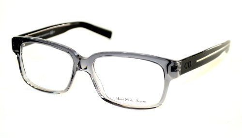 Dior Homme Blacktie 150 Cut Grey / Crystal Kunststoffgestell Brillen, 52mm