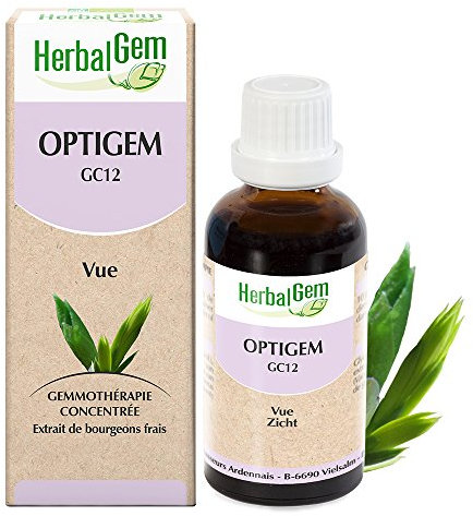 Herbalgem Optigem Complexe de Gemmothérapie Concentrée, Confort Oculaire, 30 ml