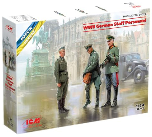 ICM 1:24 - WWII Deutsches Mitarbeiterpersonal (3 Figuren)