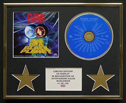 Public Enemy, CD Display, limitierte Auflage, Angst vor einem schwarzen Planeten.