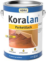 Koralan Parketlack Farblos 2,5l