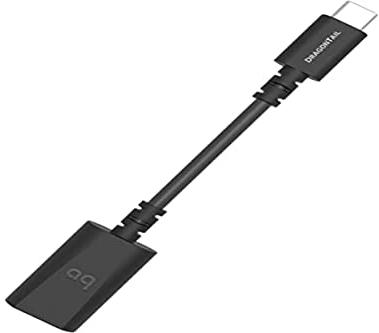 AudioQuest DragonTail Carbon USB A auf C Adapter