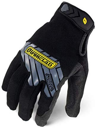 Ironclad Command Pro Work Gloves; Touch Screen Gloves Conductive Palm and Fingers, All-Purpose, Performance Fit, Machine Washable, Sized S, M, L, XL, XXL (1 Pair) (X-Large, Brown)