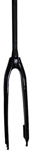 HIOD Bike Forks Carbon Fiber Fork Mountain Bike Cone Tube Rigid Fork Black,26