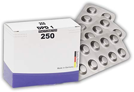 YMBERSA Reagenzientabletten DPD 1 Messung für Photometer. Box mit 250 Einheiten