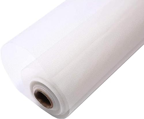 Loboo Idea - Rollo de malla para ventana de almacén, fibra de vidrio, malla de repuesto para proyectos de bricolaje